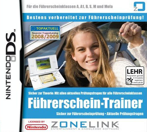 Fuehrerschein-Trainer box art