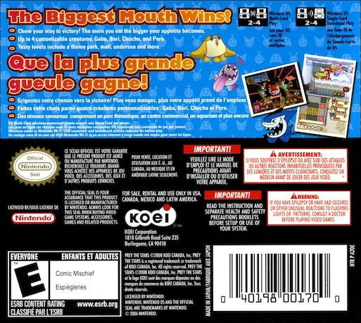 Prey The Stars — box-2D-back (US)