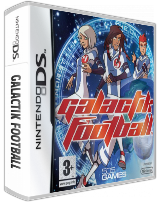 Galactik Football — box-3D (EU)