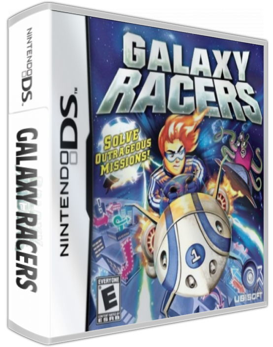 Galaxy Racers — box-3D (US)