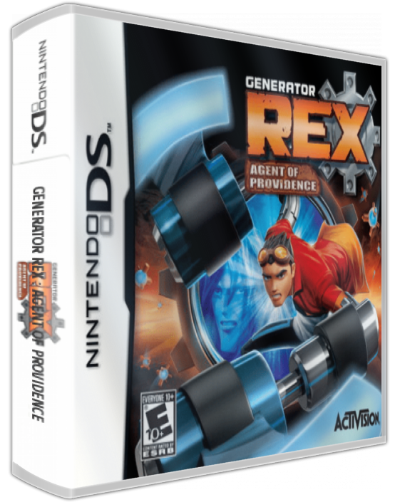 Generator Rex - Agent Of Providence — box-3D (US)