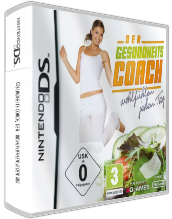 ZZZ(notgame):Gesundheits Coach, Der - Wohlfuehlen Jeden Tag — box-3D (DE)