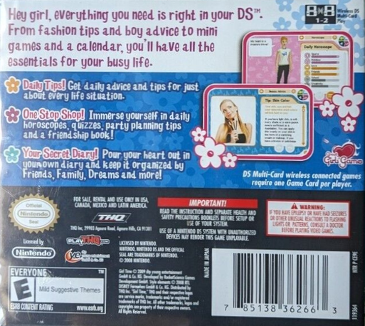 Girl Time - Everything You Need For A Hip, Happening Life! — box-2D-back (US)
