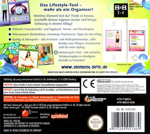 Girl Time - Everything You Need For A Hip, Happening Life! — box-2D-back (EU)