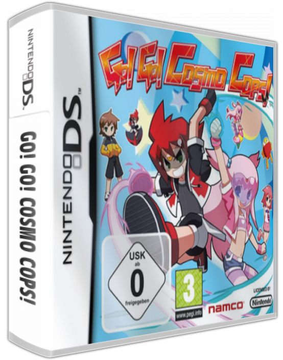 Go! Go! Cosmo Cops! — box-3D (DE)