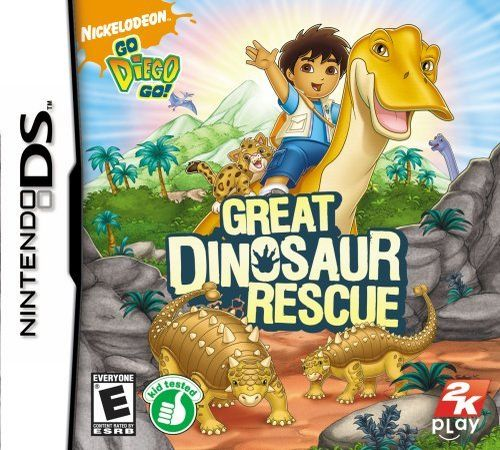 Go, Diego, Go! - Great Dinosaur Rescue box art