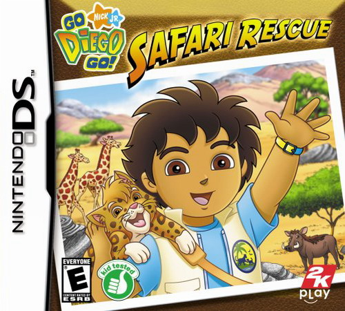 Go, Diego, Go! - Safari Rescue box art