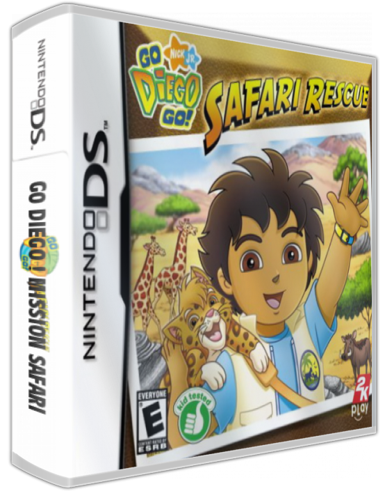 Go, Diego, Go! - Safari Rescue — box-3D (US)