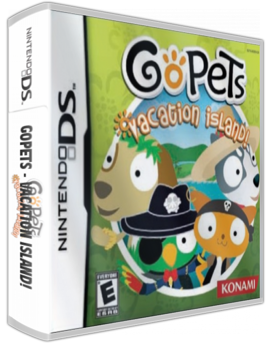 Gopets - Vacation Island! — box-3D (US)