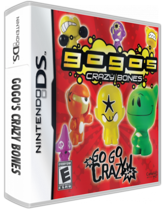 Gogo's Crazy Bones — box-3D (US)