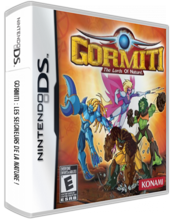 Gormiti - Les Seigneurs De La Nature ! — box-3D (US)