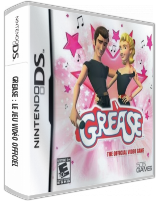 Grease - Le Jeu Vidéo Officiel — box-3D (US)