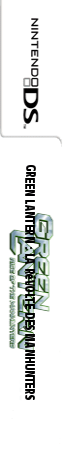 Green Lantern - La Révolte Des Manhunters — box-2D-side (US)