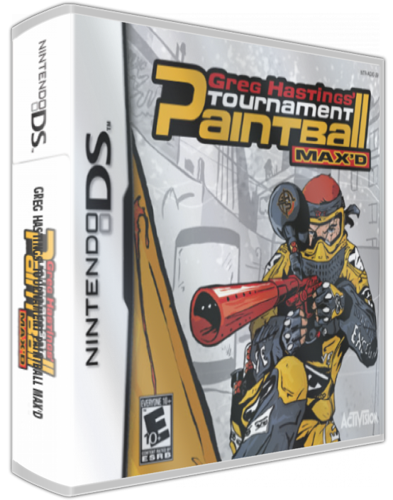 Greg Hastings' Tournament Paintball Max'd — box-3D (US)