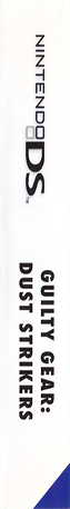 Guilty Gear Dust Strikers — box-2D-side (DE)
