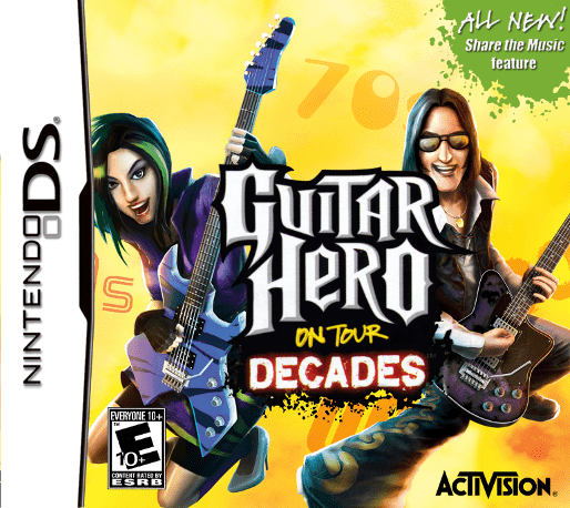 Guitar Hero - On Tour Decades box art