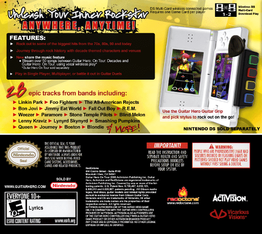 Guitar Hero - On Tour Decades — box-2D-back (US)