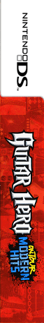 Guitar Hero - On Tour Modern Hits — box-2D-side (US)