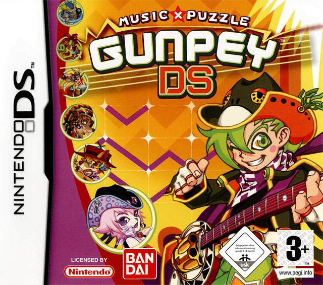 Gunpey Ds - Music X Puzzle — box-2D (FR)