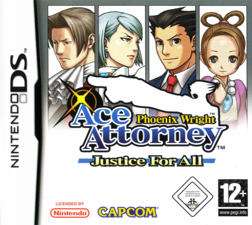Phoenix Wright - Ace Attorney - Justice For All — box-2D (EU)
