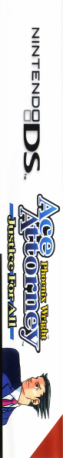 Phoenix Wright - Ace Attorney - Justice For All — box-2D-side (EU)