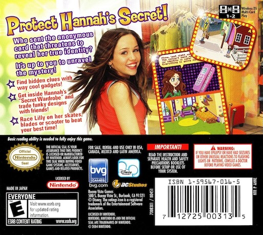 Hannah Montana — box-2D-back (US)