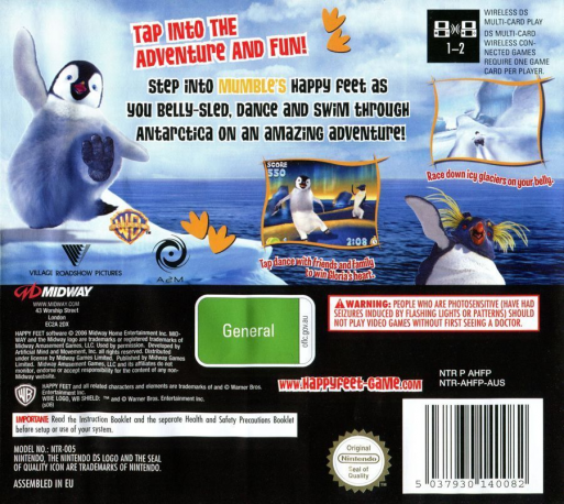 Happy Feet — box-2D-back (EU)