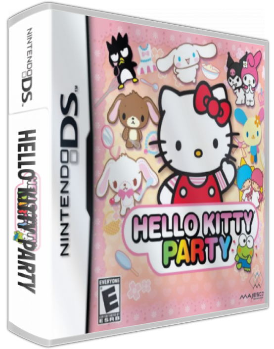 Hello Kitty Party — box-3D (US)
