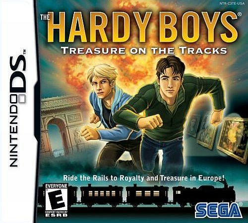 Hardy Boys - Treasure On The Tracks, The box art