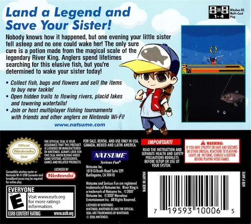 River King - Mystic Valley — box-2D-back (US)