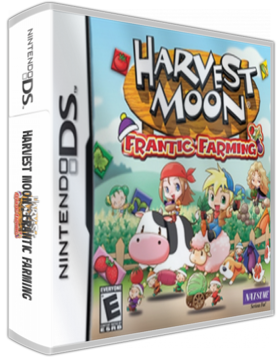 Harvest Moon - Frantic Farming — box-3D (US)