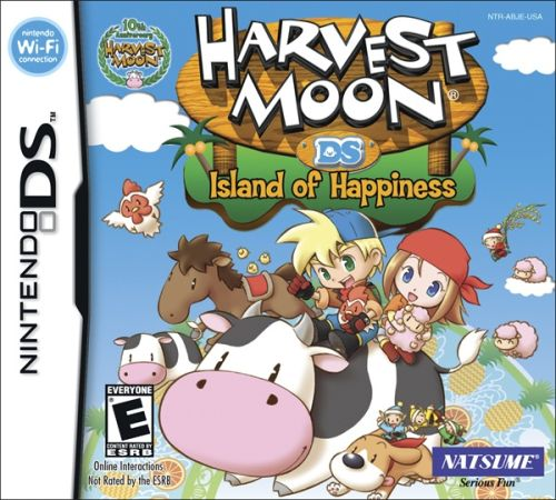 Harvest Moon Ds - Island Of Happiness box art