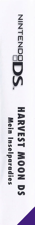 Harvest Moon Ds - Island Of Happiness — box-2D-side (DE)