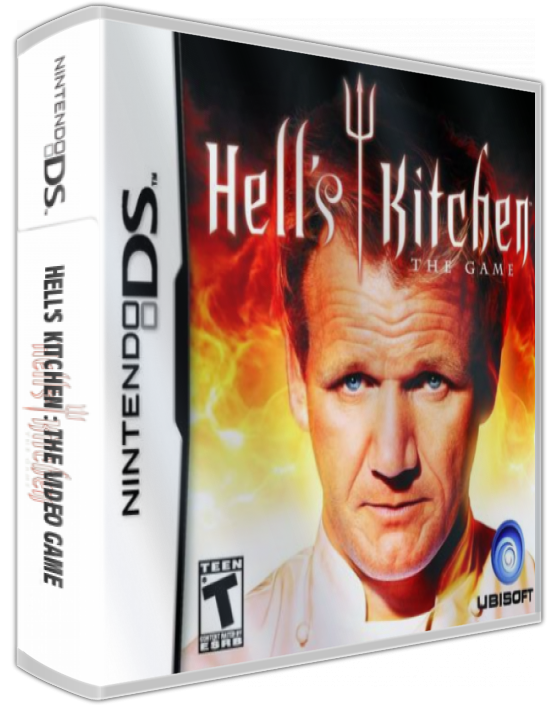 Hell's Kitchen - The Video Game — box-3D (US)