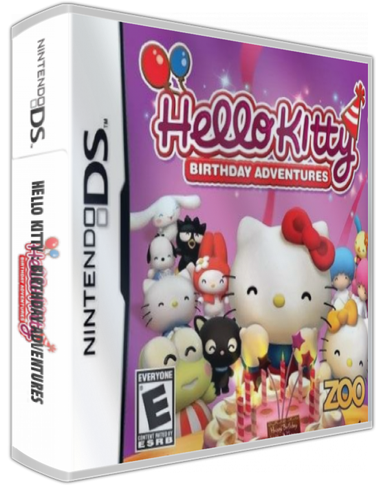 Hello Kitty - Birthday Adventures — box-3D (US)