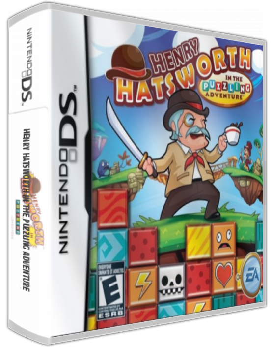 Henry Hatsworth In The Puzzling Adventure — box-3D (US)