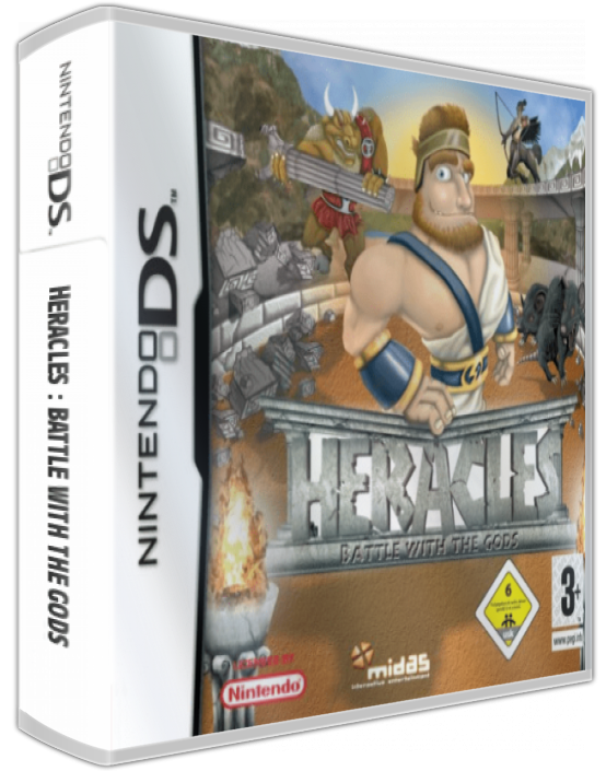 Heracles - Battle With The Gods — box-3D (EU)