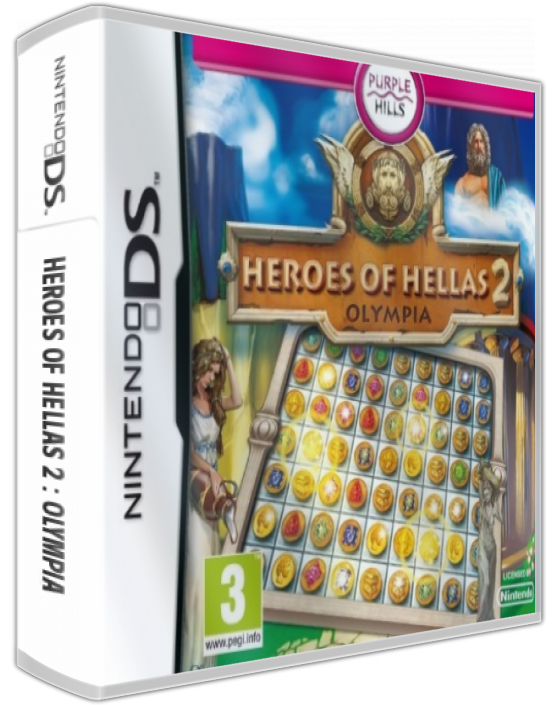 Heroes Of Hellas 2 - Olympia — box-3D (EU)