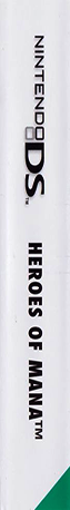 Heroes Of Mana — box-2D-side (EU)
