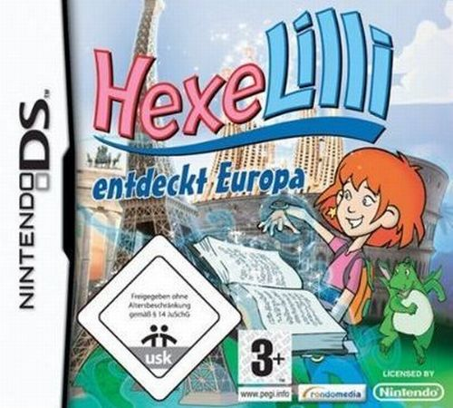Hexe Lilli Entdeckt Europa box art