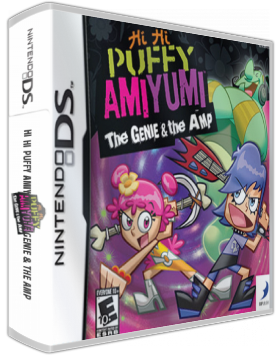 Hi Hi Puffy Amiyumi - The Genie And The Amp — box-3D (US)