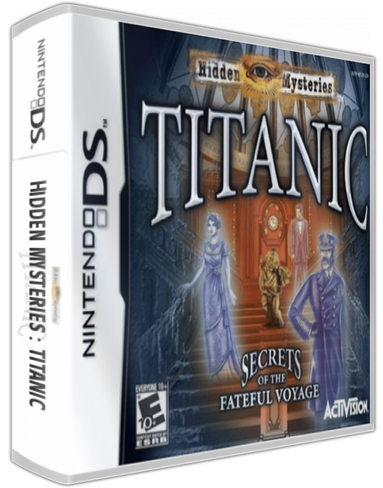 Hidden Mysteries - Titanic — box-3D (US)