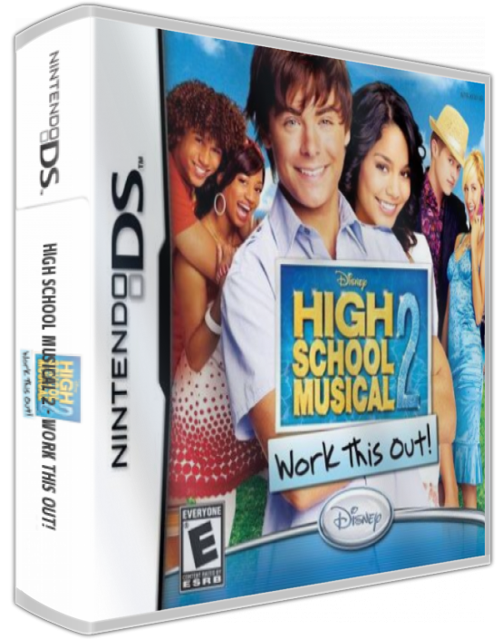 High School Musical 2 - Work This Out! — box-3D (US)