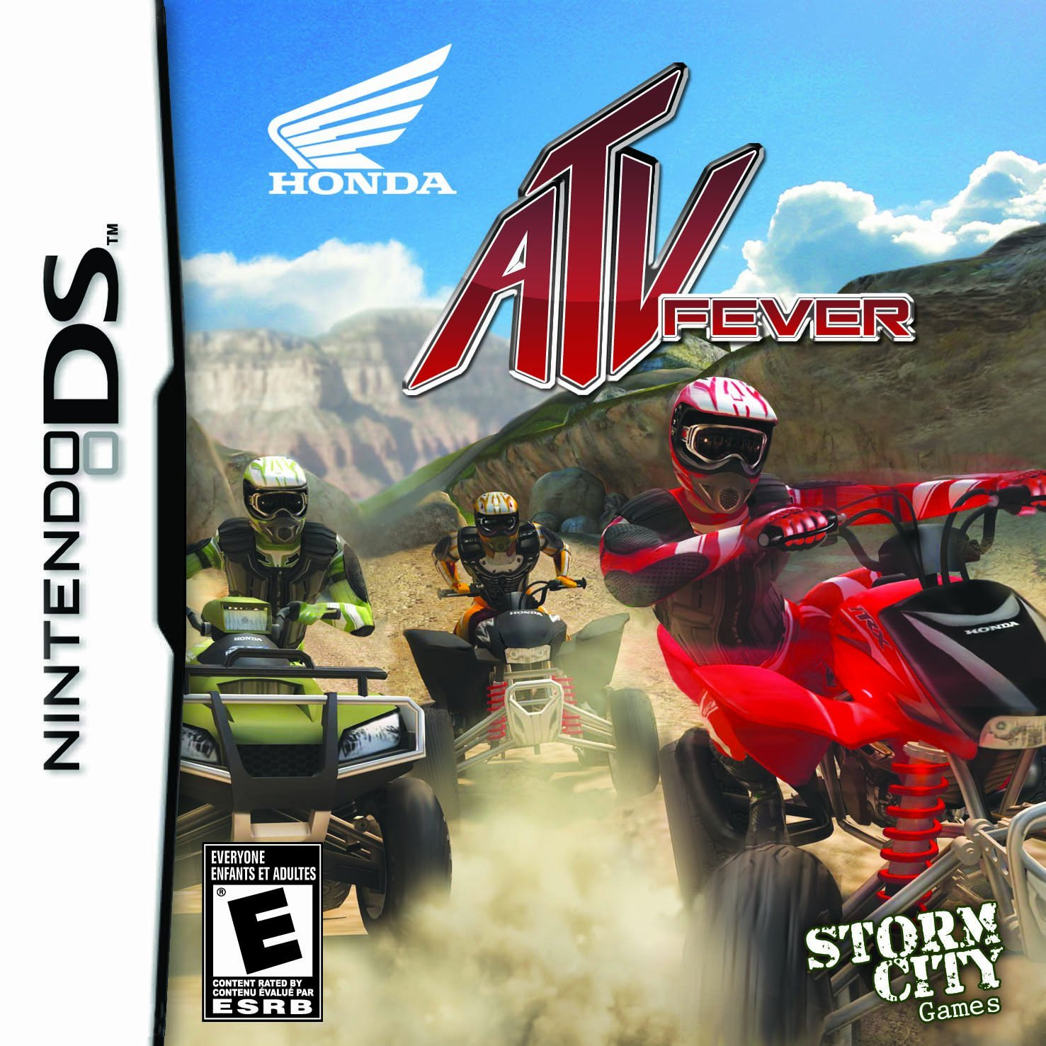 Honda Atv Fever box art