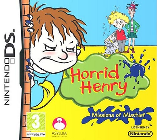 Horrid Henry Missions Of Mischief box art