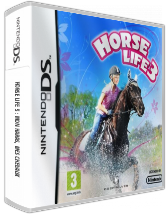 Horse Life 3 - Mon Haras, Mes Chevaux — box-3D (EU)