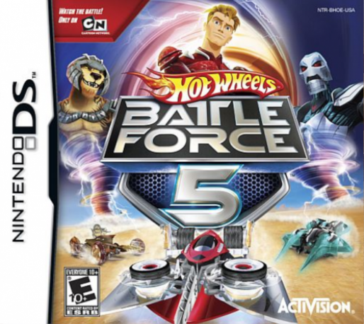 Hot Wheels - Battle Force 5 box art