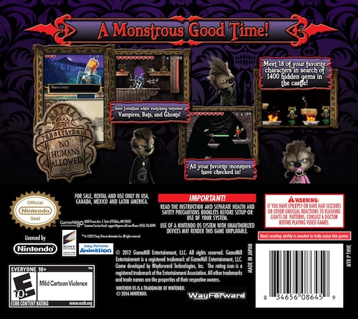 Hôtel Transylvanie — box-2D-back (US)