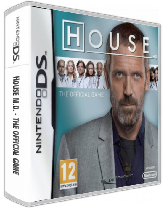 House M.d. - The Official Game — box-3D (EU)