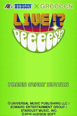 Hudson x GReeeeN - Live! DeeeeS! — sstitle (WOR)